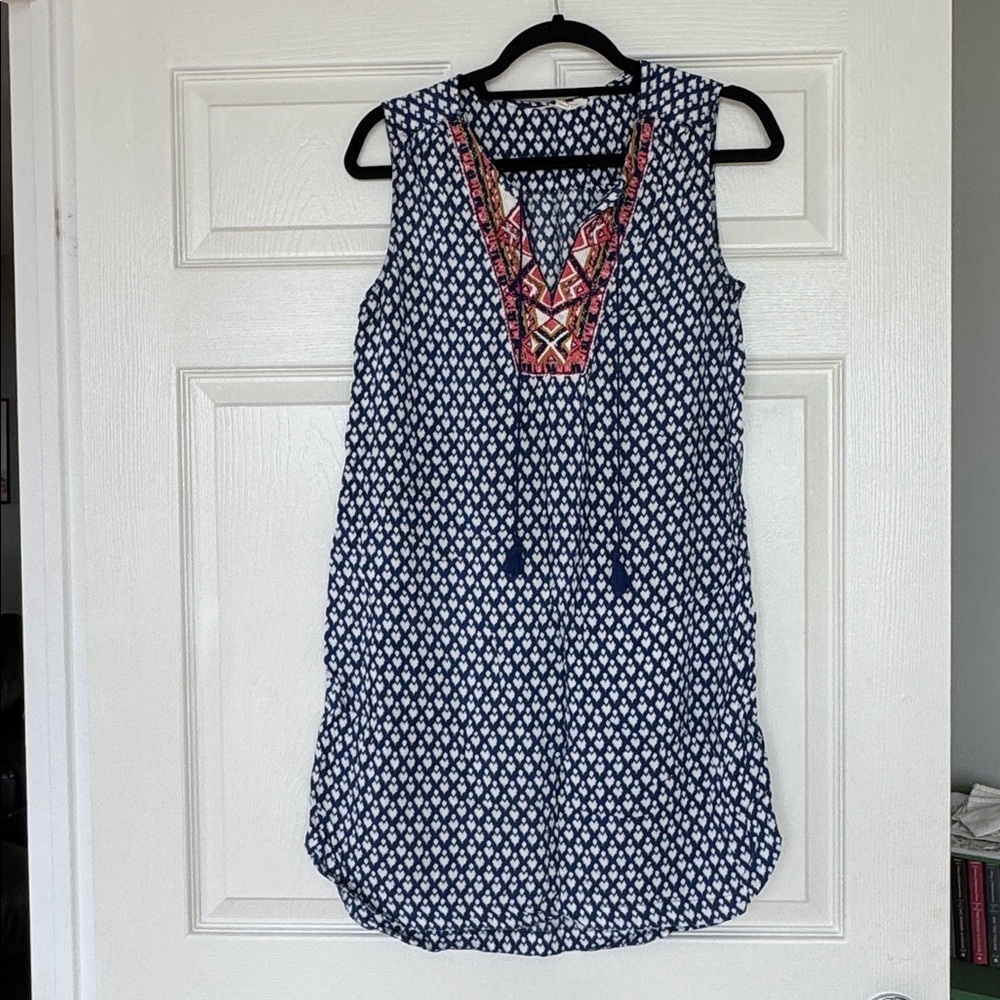 Beach lunch lounge ikat dress